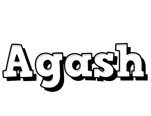 Agash snowing logo