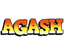 Agash sunset logo