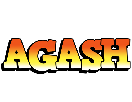 Agash sunset logo