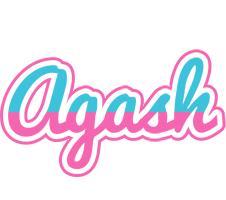 Agash woman logo