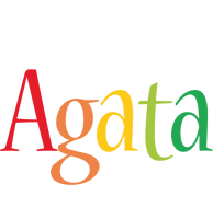 Agata birthday logo