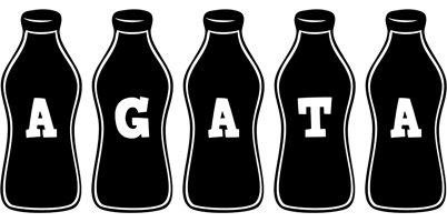 Agata bottle logo