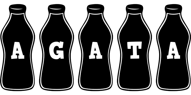 Agata bottle logo