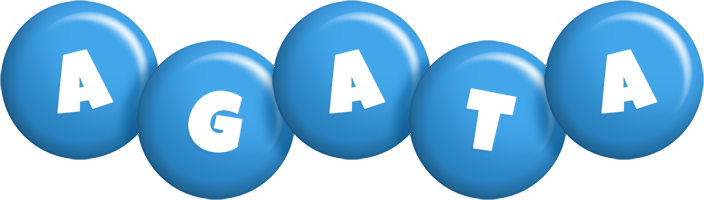 Agata candy-blue logo