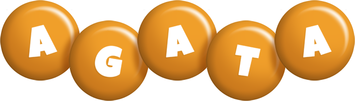 Agata candy-orange logo