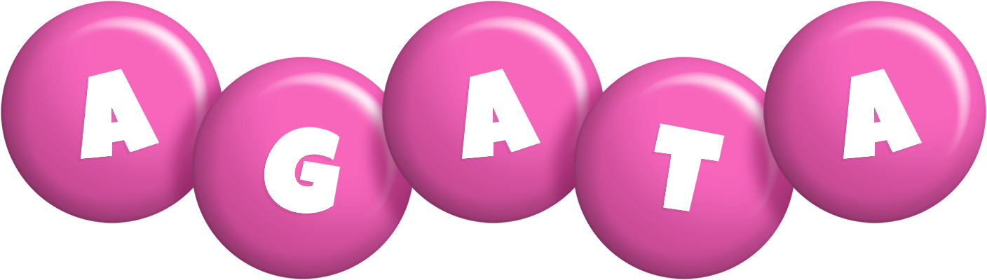 Agata candy-pink logo