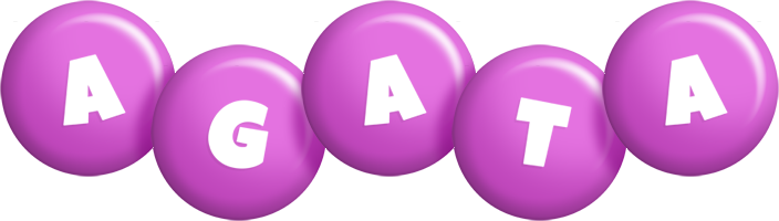 Agata candy-purple logo