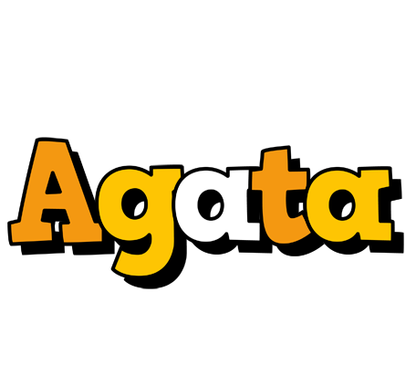 Agata cartoon logo