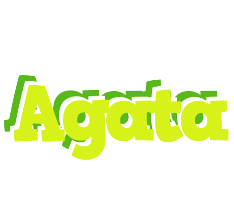 Agata citrus logo