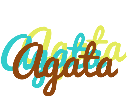 Agata cupcake logo