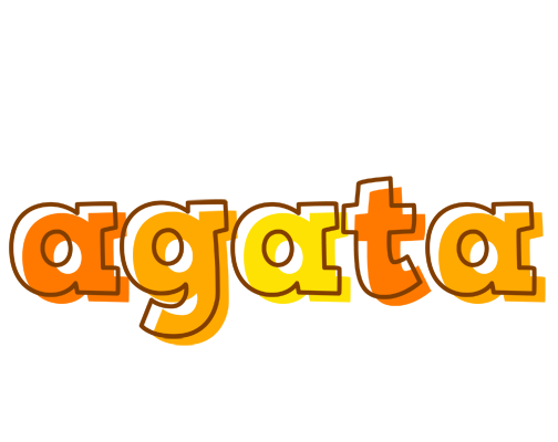 Agata desert logo