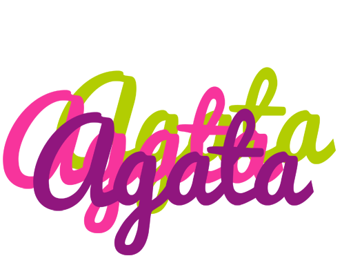 Agata flowers logo