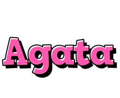 Agata girlish logo