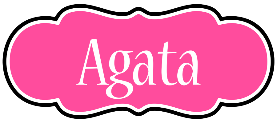 Agata invitation logo