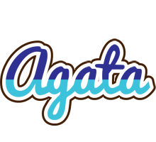 Agata raining logo