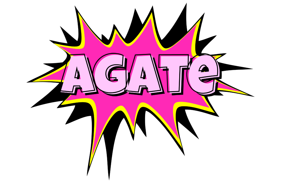 Agate badabing logo
