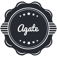 Agate badge logo