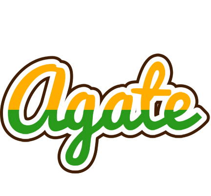 Agate banana logo