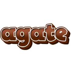 Agate brownie logo