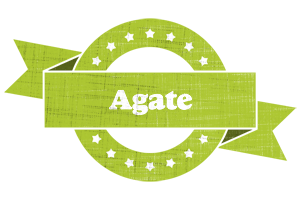 Agate change logo