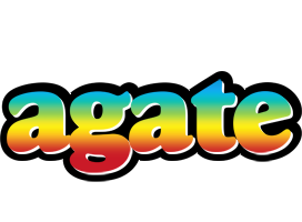 Agate color logo