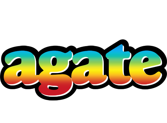 Agate color logo
