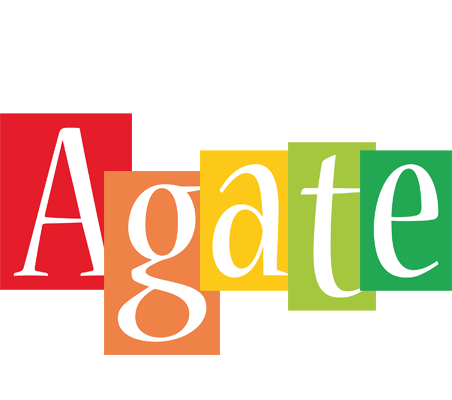 Agate colors logo