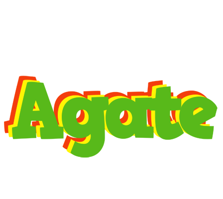 Agate crocodile logo