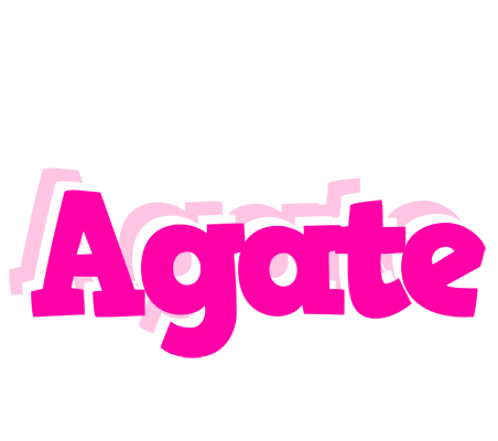 Agate dancing logo