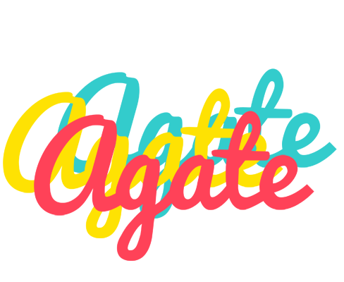 Agate disco logo