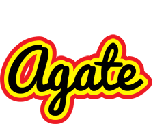 Agate flaming logo