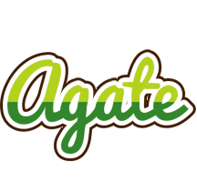 Agate golfing logo