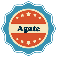 Agate labels logo