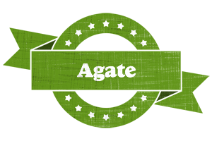 Agate natural logo