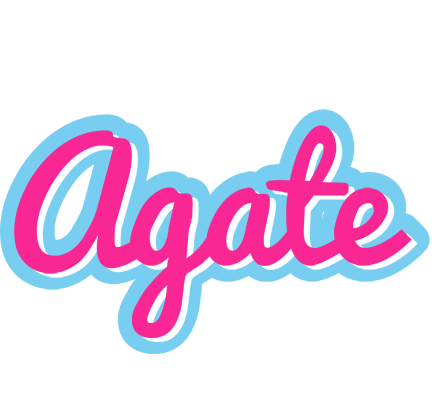 Agate popstar logo