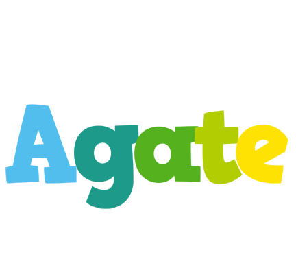 Agate rainbows logo