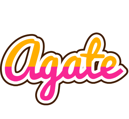 Agate smoothie logo