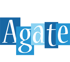 Agate winter logo