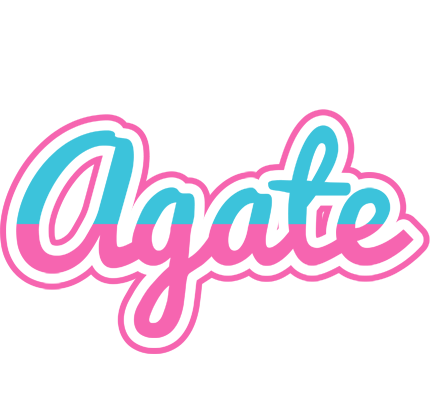 Agate woman logo