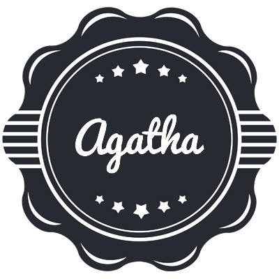 Agatha badge logo