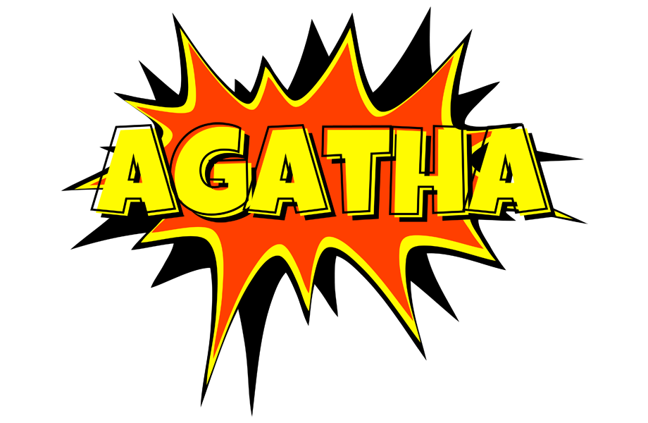 Agatha bazinga logo