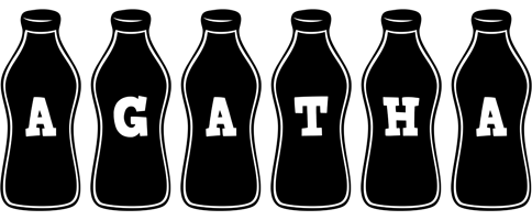 Agatha bottle logo