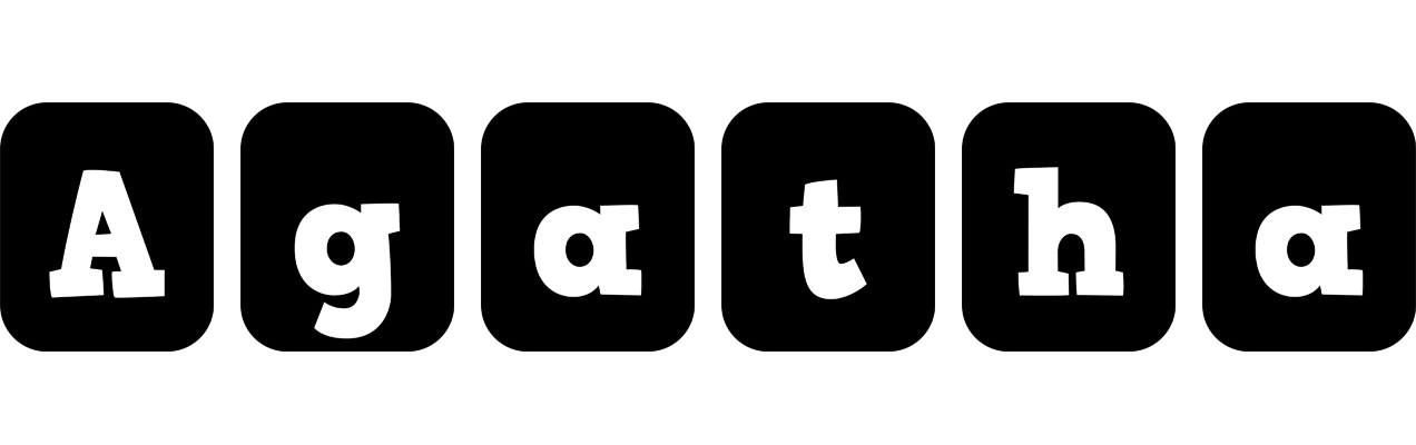 Agatha box logo