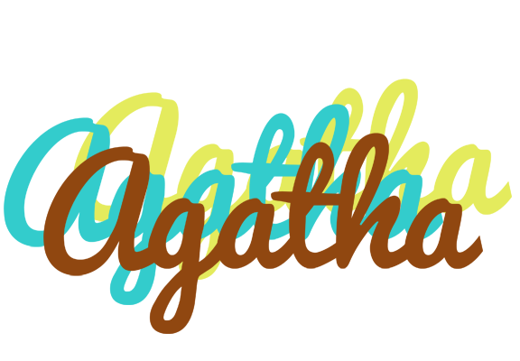 Agatha cupcake logo
