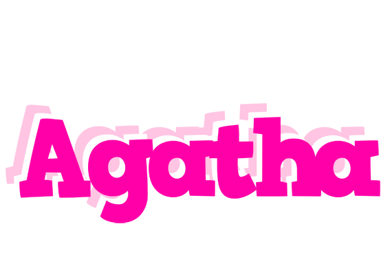 Agatha dancing logo