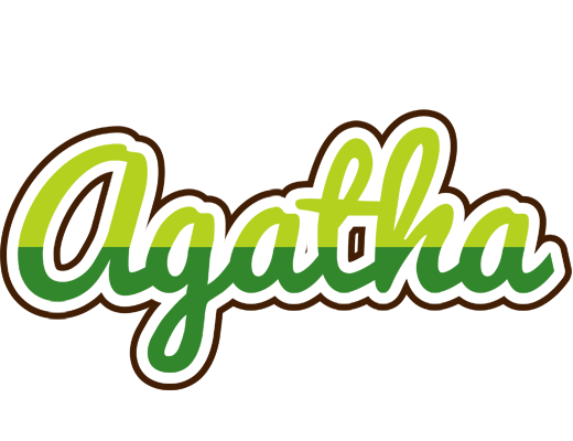 Agatha golfing logo