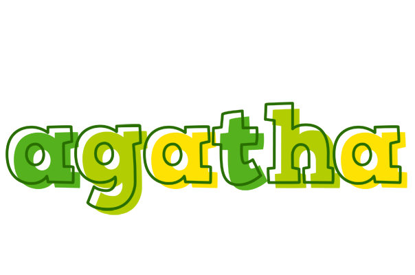 Agatha juice logo