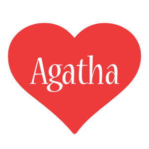 Agatha love logo