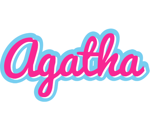 Agatha popstar logo