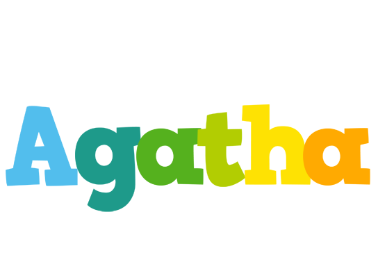 Agatha rainbows logo